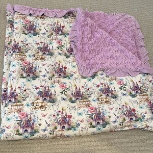 Sold out - Katrina minky  
Posh peanut minky ruffled Luxe patoo blanket